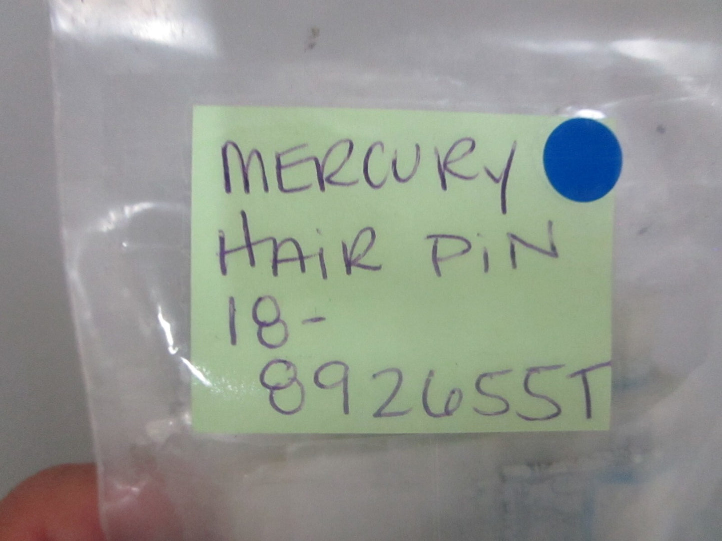*NEW OEM* (LOT OF 2) 0810 Mercury Quicksilver Hair Pin 18-892655T