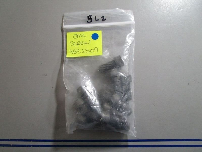 *NEW OEM* (LOT OF 2) 0770 OMC Johnson Evinrude Screw 3852309 03852309