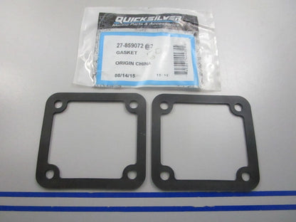 NEW OEM (LOT OF 2) 27-859072 Mercury Quicksilver Gasket 0810