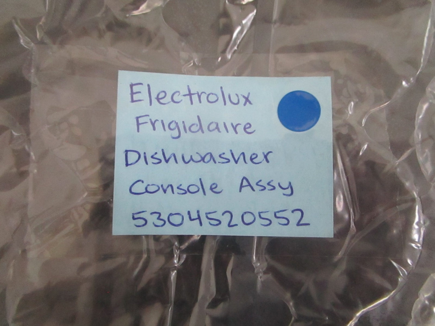 *NEW OEM* 0820 Electrolux Frigidaire Dishwasher Console Assy 5304520552