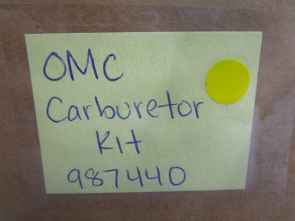 *NEW OEM* 0820 OMC Johnson Evinrude Carburetor Kit 987440 0987440