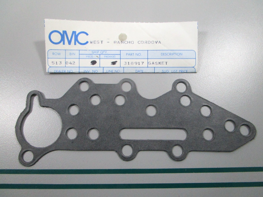 NEW OEM 318917 0318917 OMC Johnson Evinrude Gasket 0810