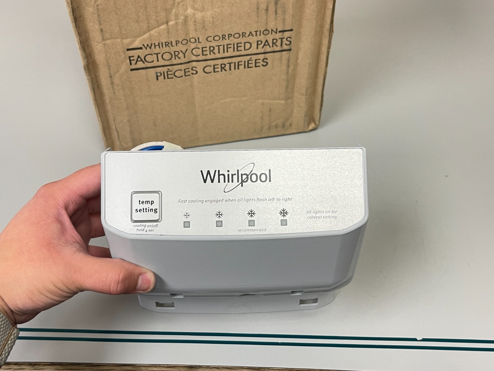 Whirlpool NEW OEM Refrigerator Control Box W11357371 WRT311FZDM Top Mount 0720