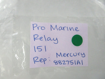 NEW (LOT OF 2) 151 Replaces: Mercury 882751A1 Pro Marine Relay 0810