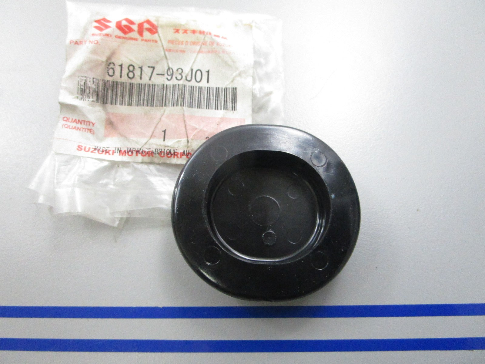 *NEW OEM* 0810 Honda Side Cover Plug 61817-93J01