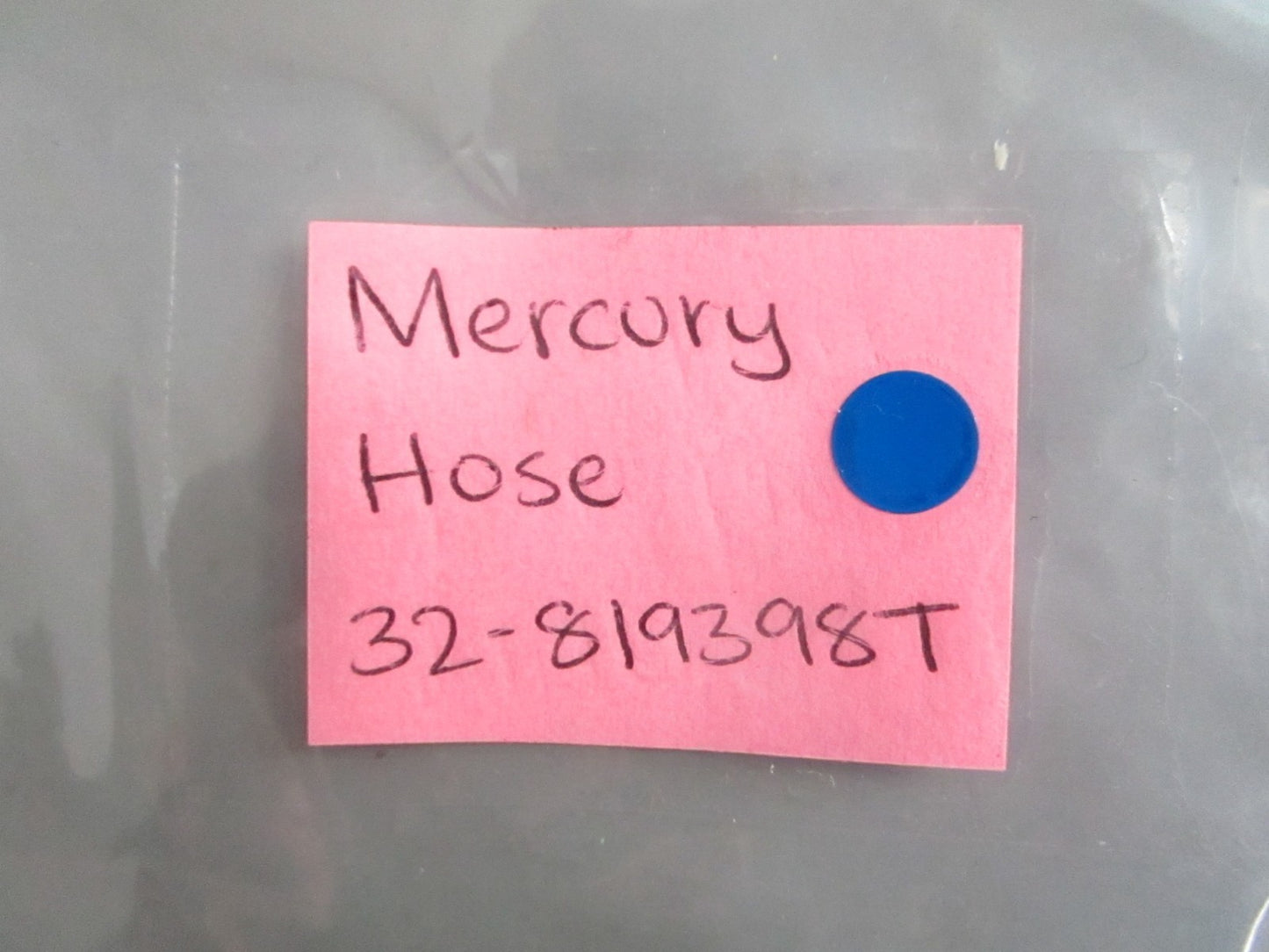 NEW OEM 32-819398T Mercury Quicksilver Hose 0820