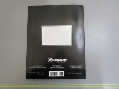 *NEW OEM* 0810 Mercury 3.0L Diesel Service Manual 90-8M0117080