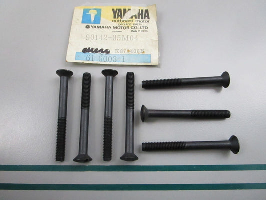 NEW OEM (LOT OF 7) 90142-05M04 Yamaha Countersunk Screw 0810