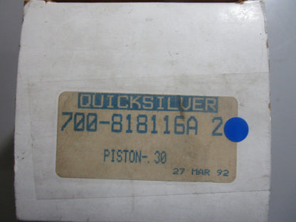 *NEW OEM* 0810 Mercury Quicksilver Piston-.30 700-818116A2