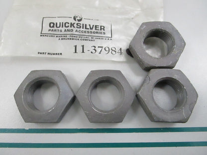 NEW OEM (LOT OF 4) 11-37984 Mercury Quicksilver Nut 0810