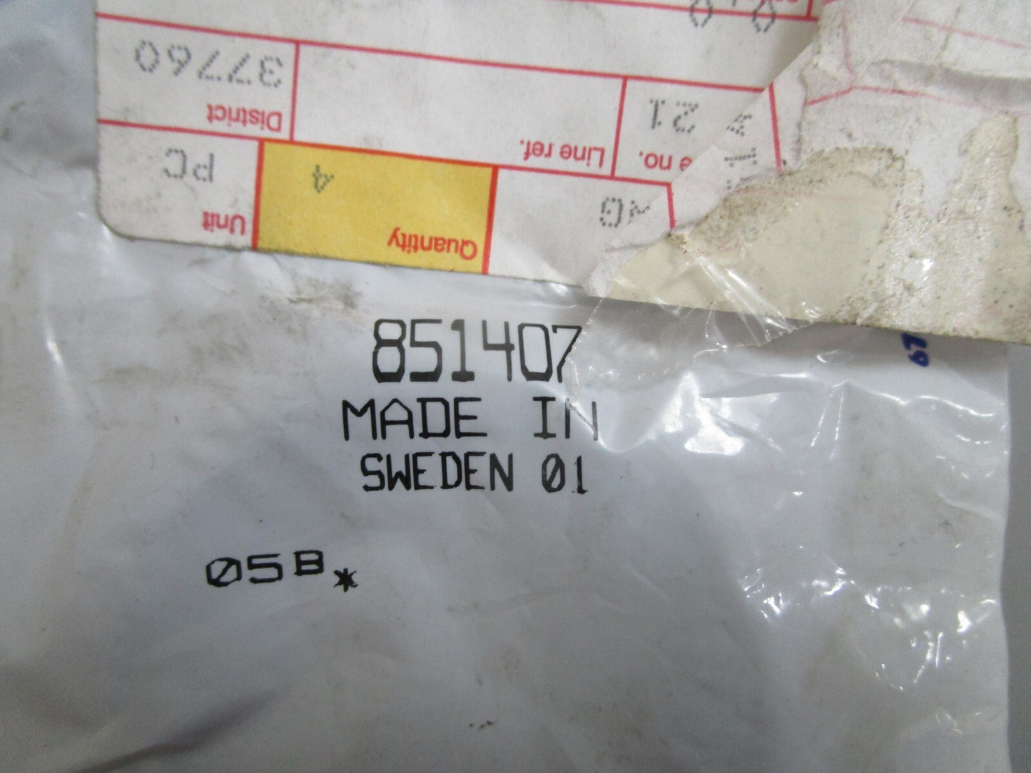 *NEW OEM* 0820 Volvo Penta Sealing Ring 851407