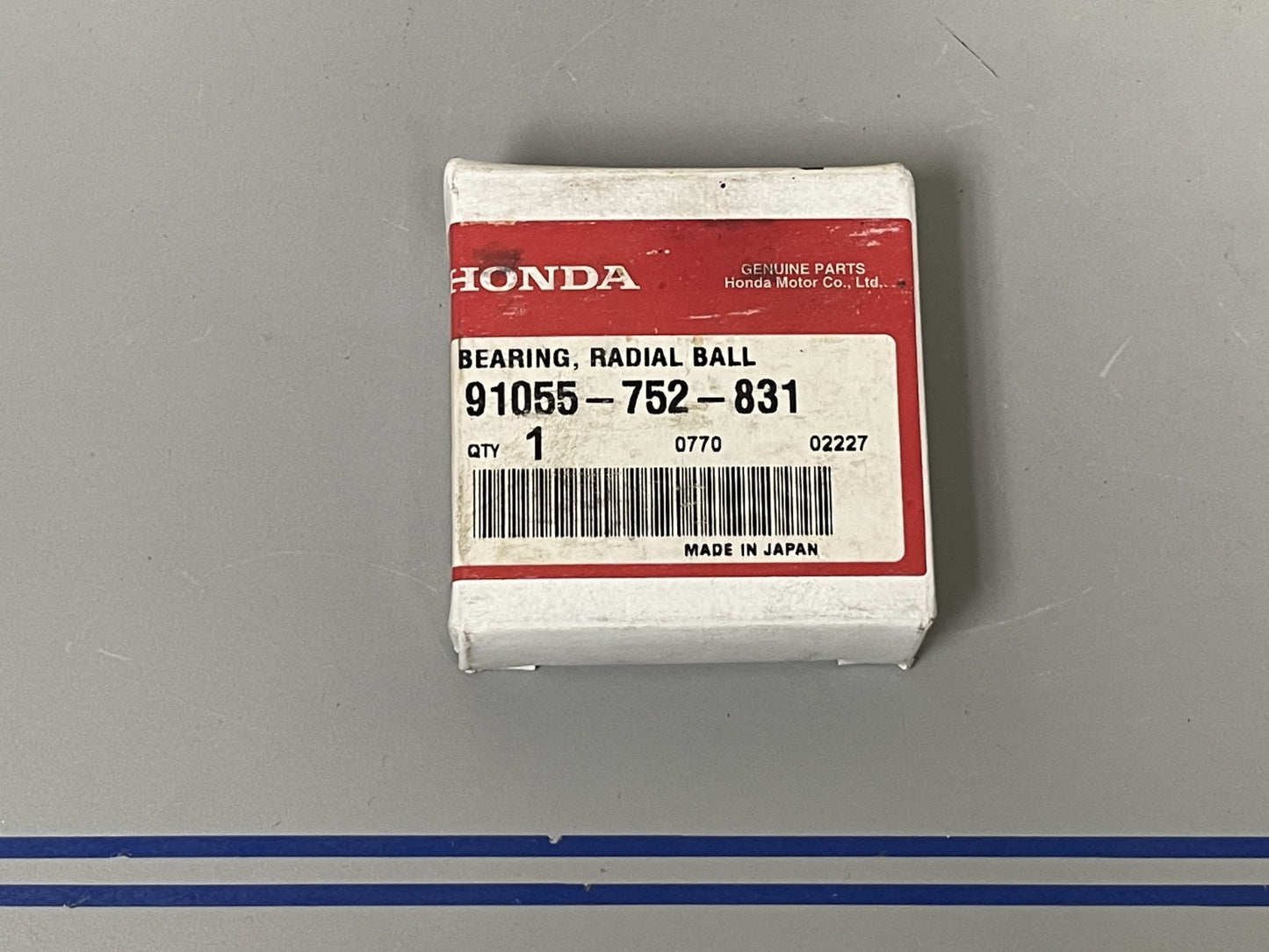 *NEW OEM* 0670 Honda Radial Ball Bearing 91055-752-831