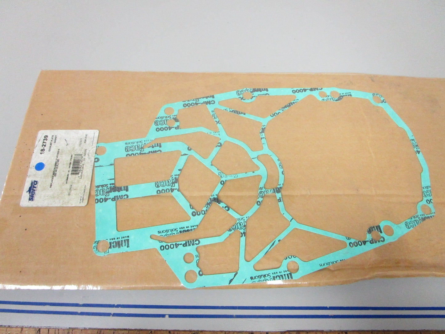 *NEW* 0720 Sierra Exhaust Pate Gasket 18-2739 Replaces: Mercruiser 27-832933-5