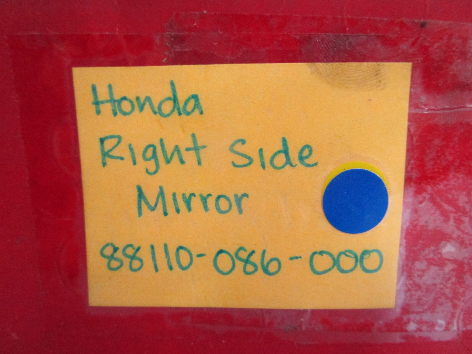 *NEW OEM* 0810 Honda Right Side Mirror 88110-086-000