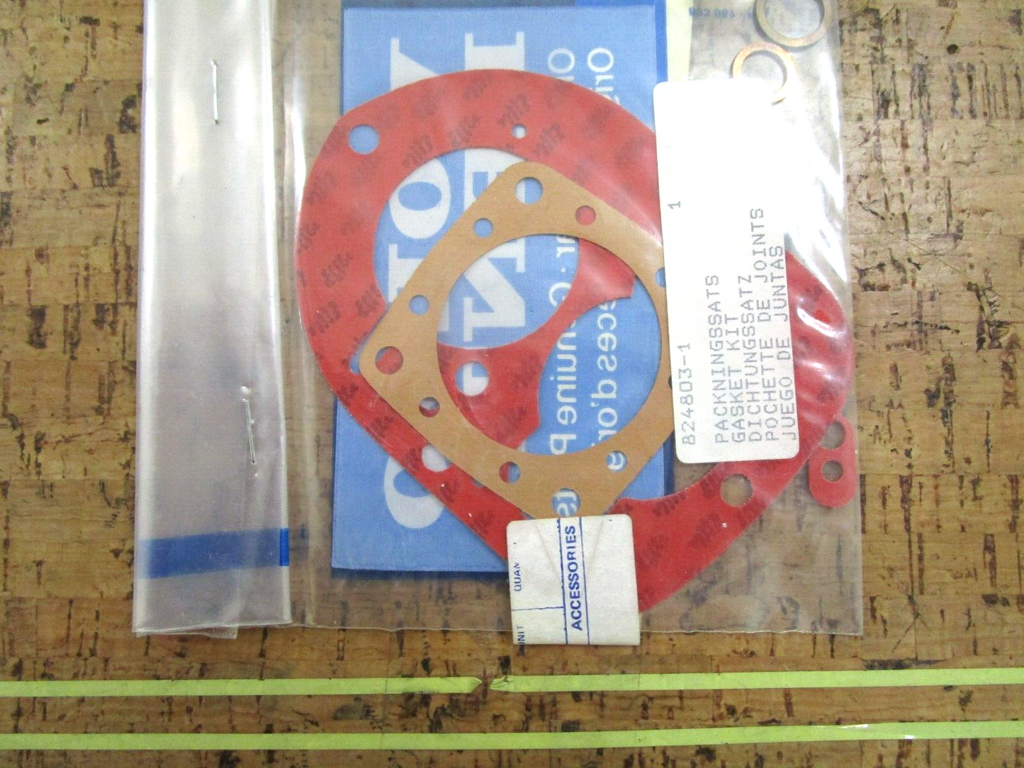 *NEW OEM* 0750 OMC Johnson Evinrude CARBURETOR GASKET KIT 824803 0824803