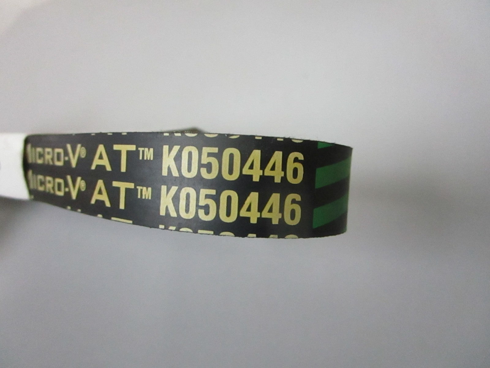 NEW K050446 Gates Micro-V Green Stripe 21/32" x 45 ⅛" Serpentine Belt 0720