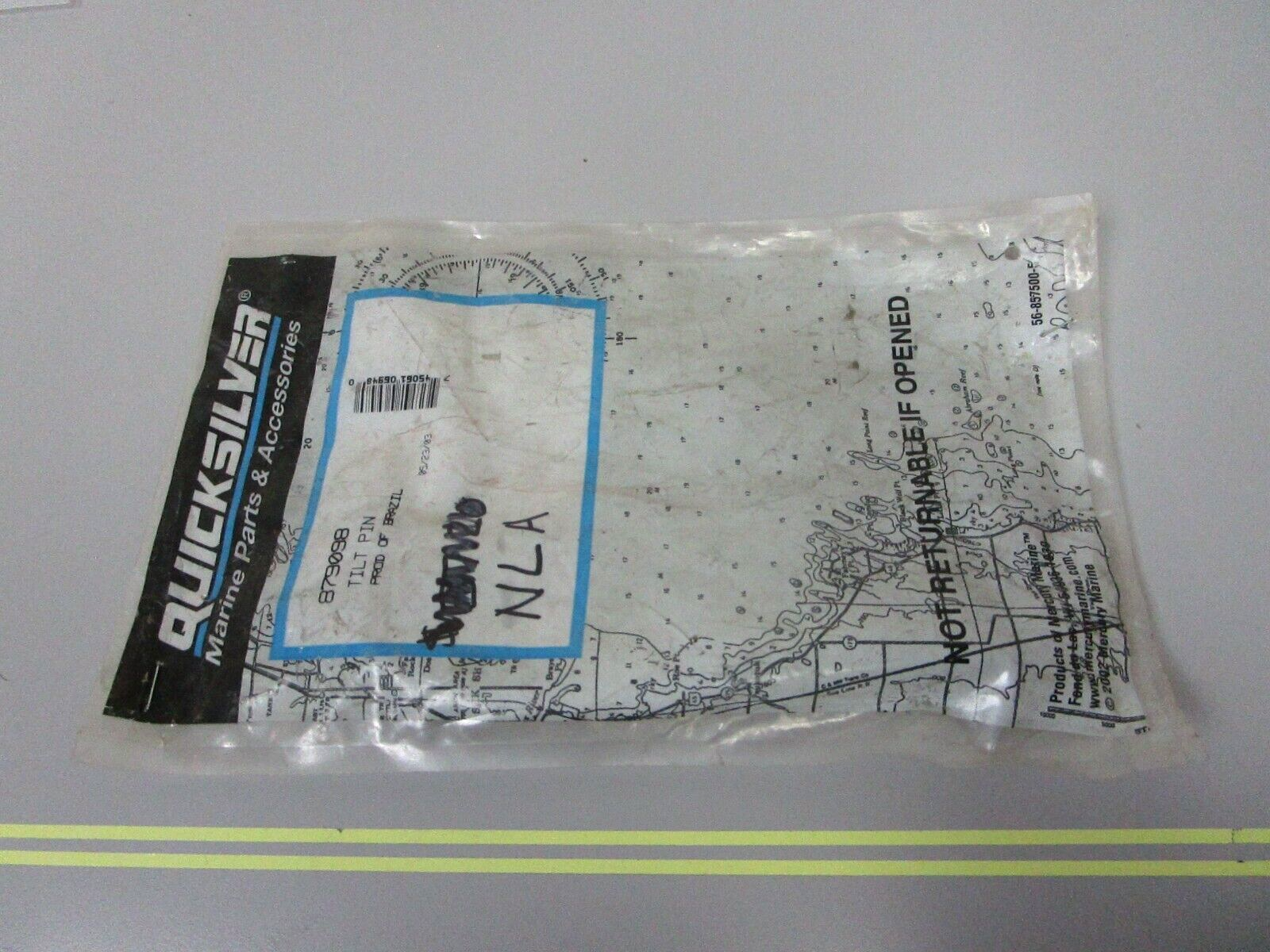 *NEW OEM* 0750 Mercury Quicksilver TRANSOM TILT PIN 879098