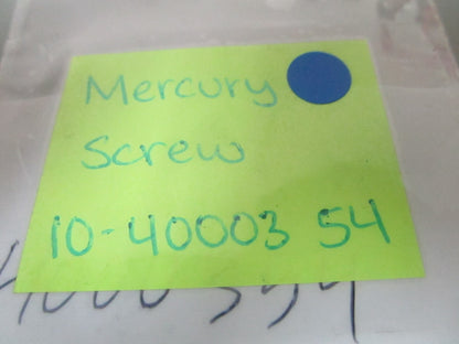 *NEW OEM* (LOT OF 5) 0810 Mercury Quicksilver Screw 10-40003 54