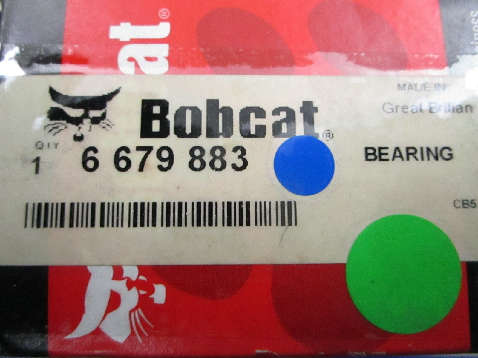 *NEW OEM* 0810 Bobcat Bearing 6679883