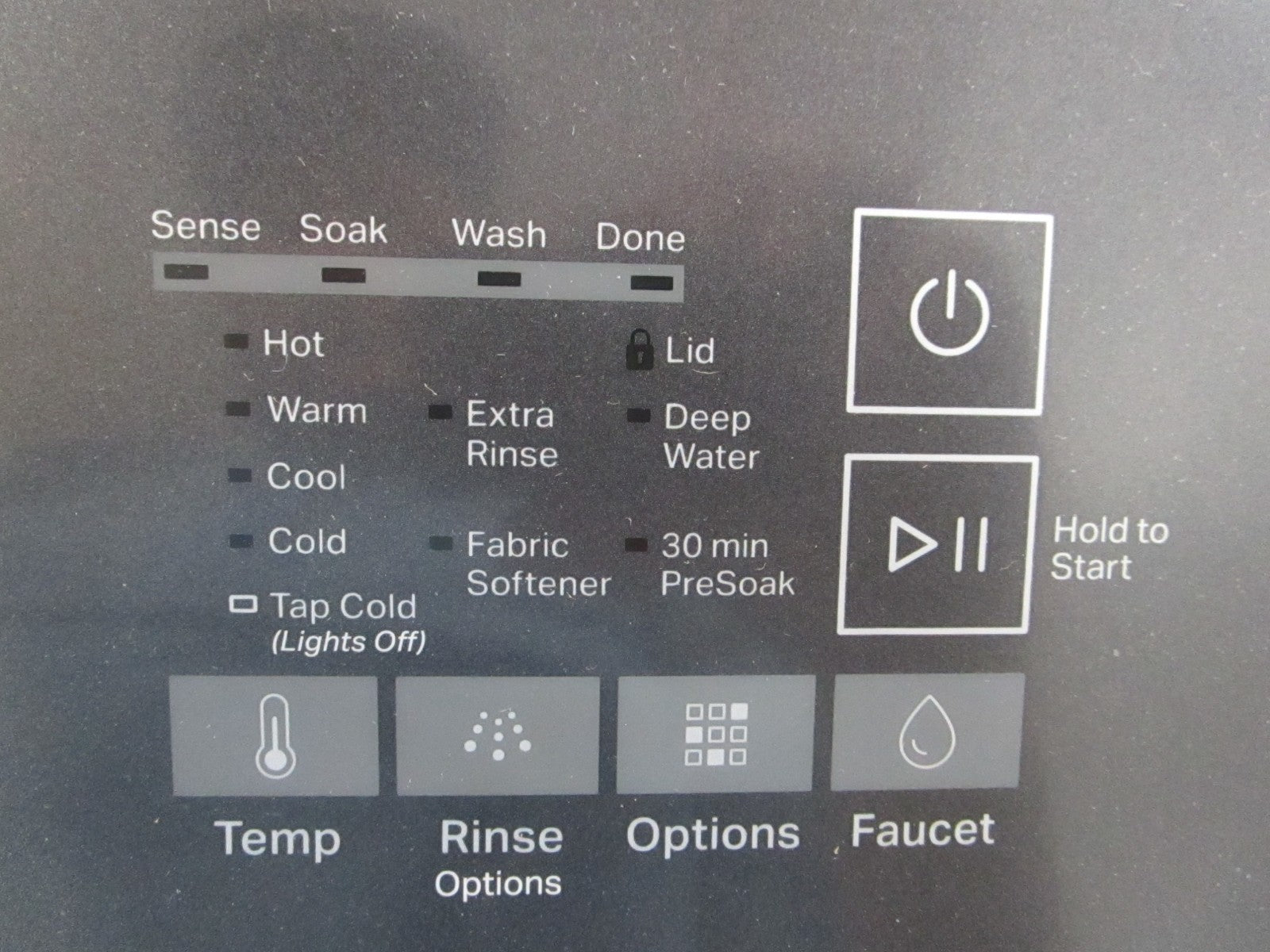 NEW OEM W11662366 Whirlpool Washer Control Panel 0810
