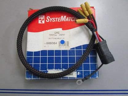 *NEW OEM* 0820 OMC Johnson Evinrude Switch & Cable Ay 586064 0586064