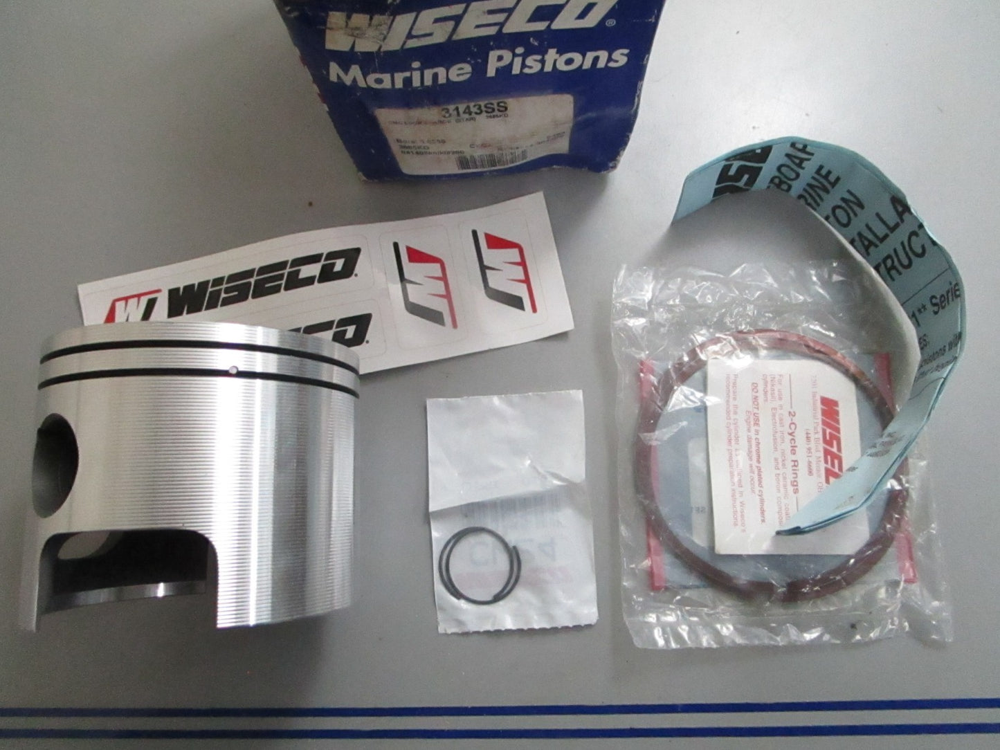 *NEW* 0820 Wiseco Piston Kit 3143SS Replaces: 3043SS