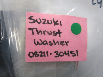 NEW OEM (LOT OF 4) 08211-30451 Suzuki Thrust Washer 0810