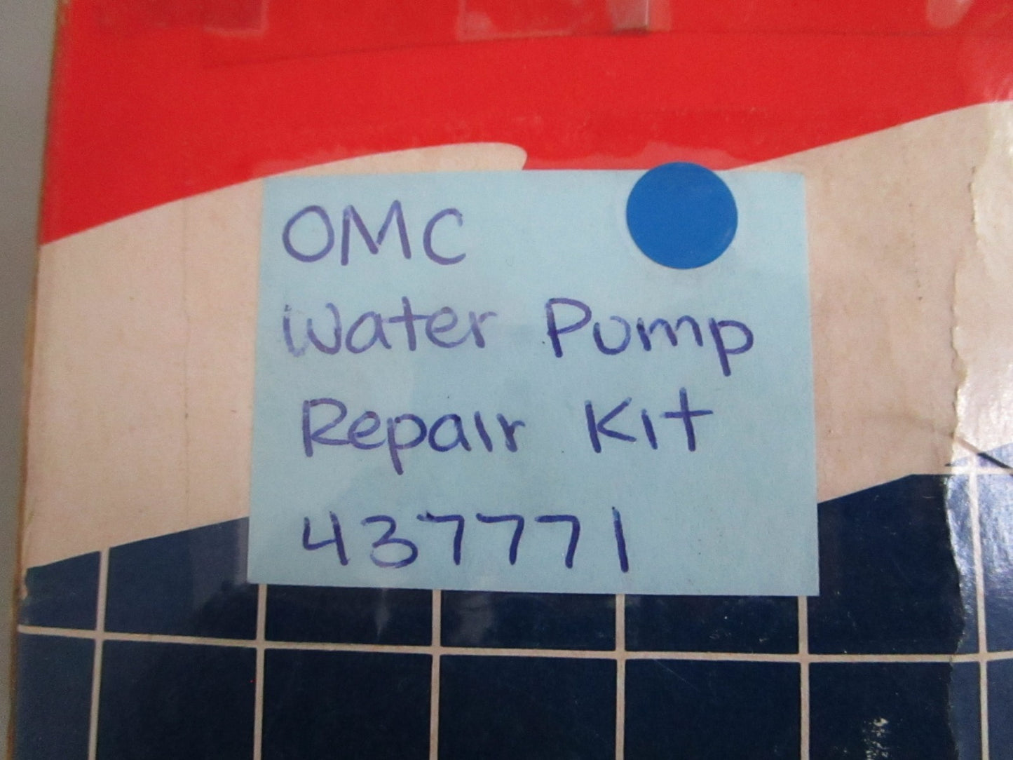NEW OEM 437771 0437771 OMC Johnson Evinrude Water Pump Repair Kit 0820
