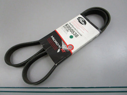 Gates K050538 Micro-V Serpentine Belt 5-Rib 54.3in NEW 0810