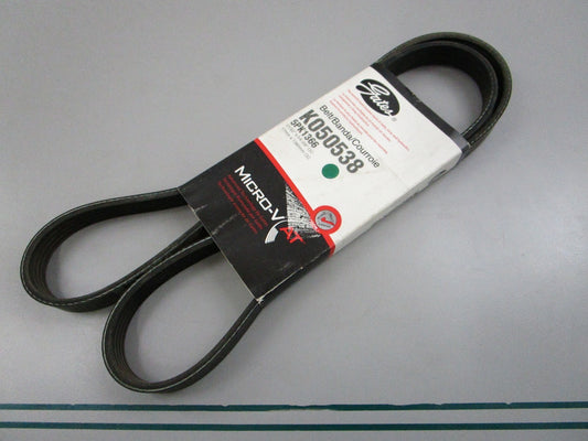 Gates K050538 Micro-V Serpentine Belt 5-Rib 54.3in NEW 0810