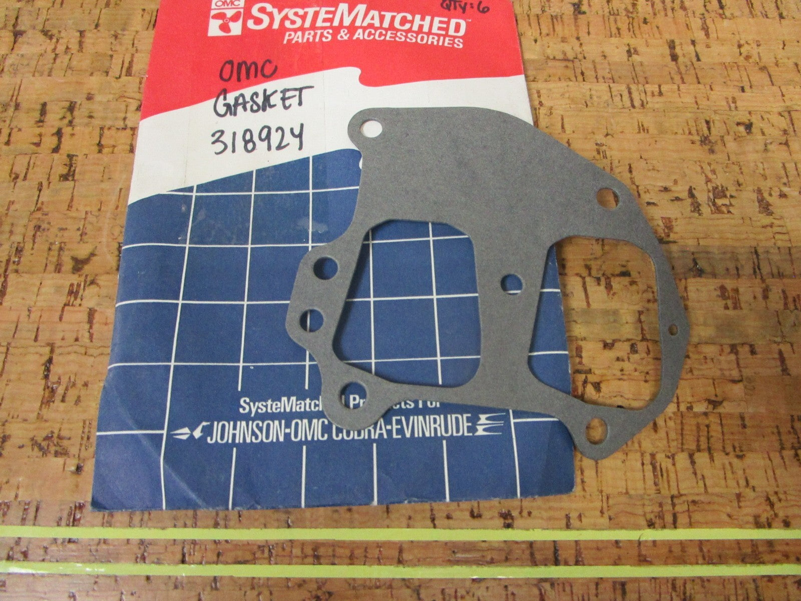 *NEW OEM* 0720 OMC Johnson Evinrude Gasket 318924 0318924