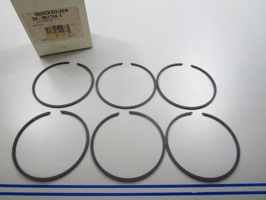 *NEW OEM* 0810 Mercury Quicksilver 6 Piston Ring Set 39-96170A4