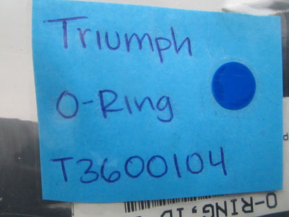 *NEW OEM* 0810 Triumph O-Ring T3600104