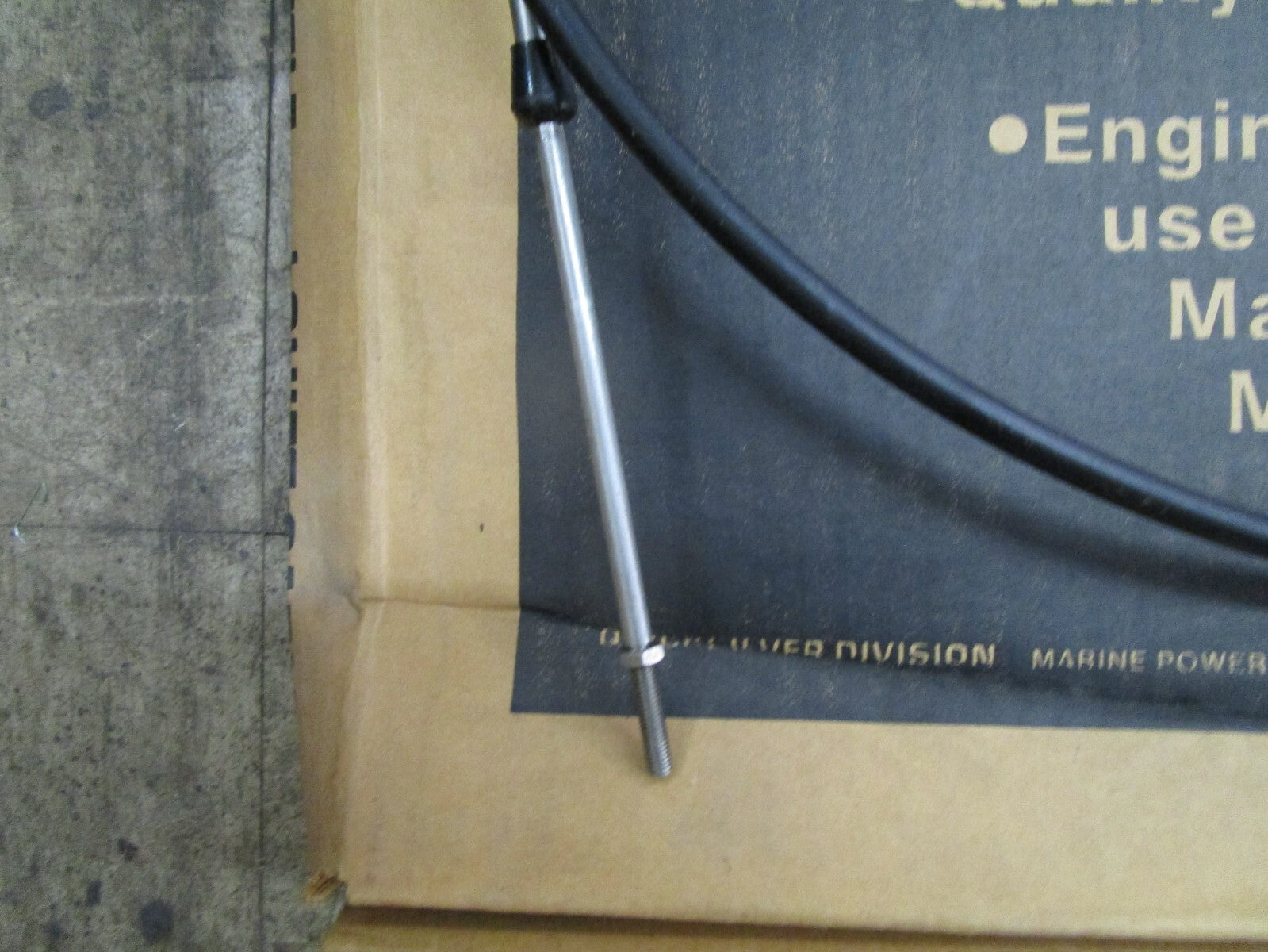 *NEW OEM* 0820 Mercury Quicksilver 8' Control Cable 85614-8 856148