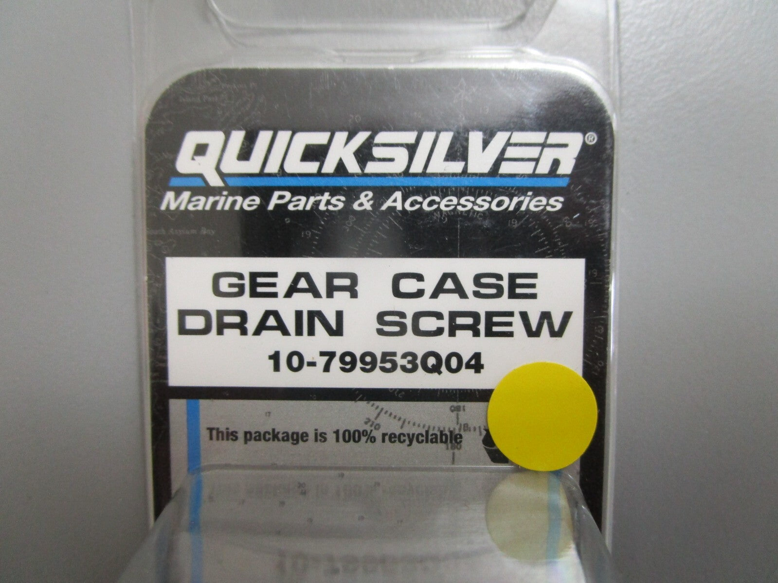 *NEW OEM* 0810 Mercury Quicksilver Gear Case Drain Screw 10-79953Q04