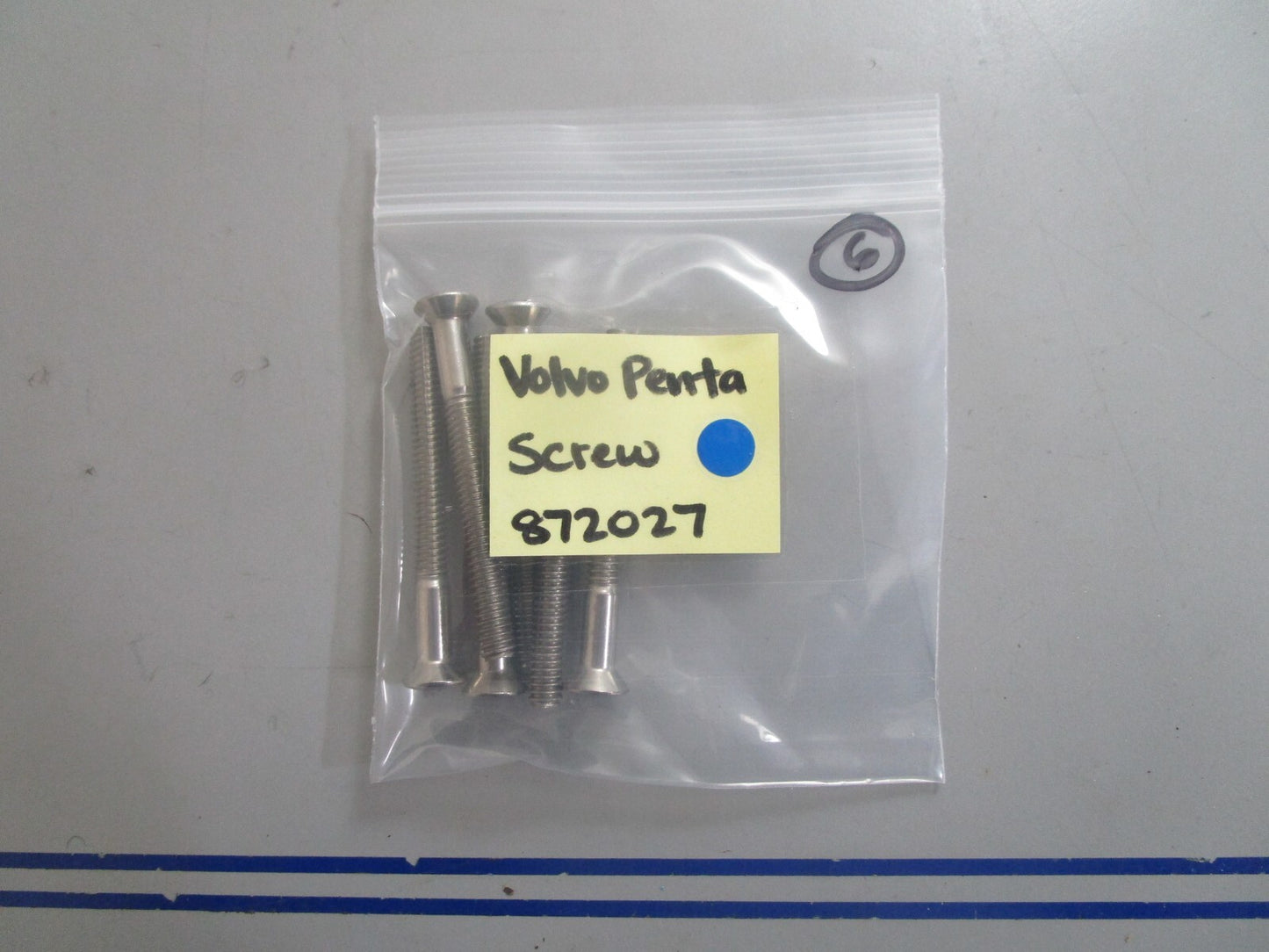 *NEW OEM* 0810 Volvo Penta Screw 872027