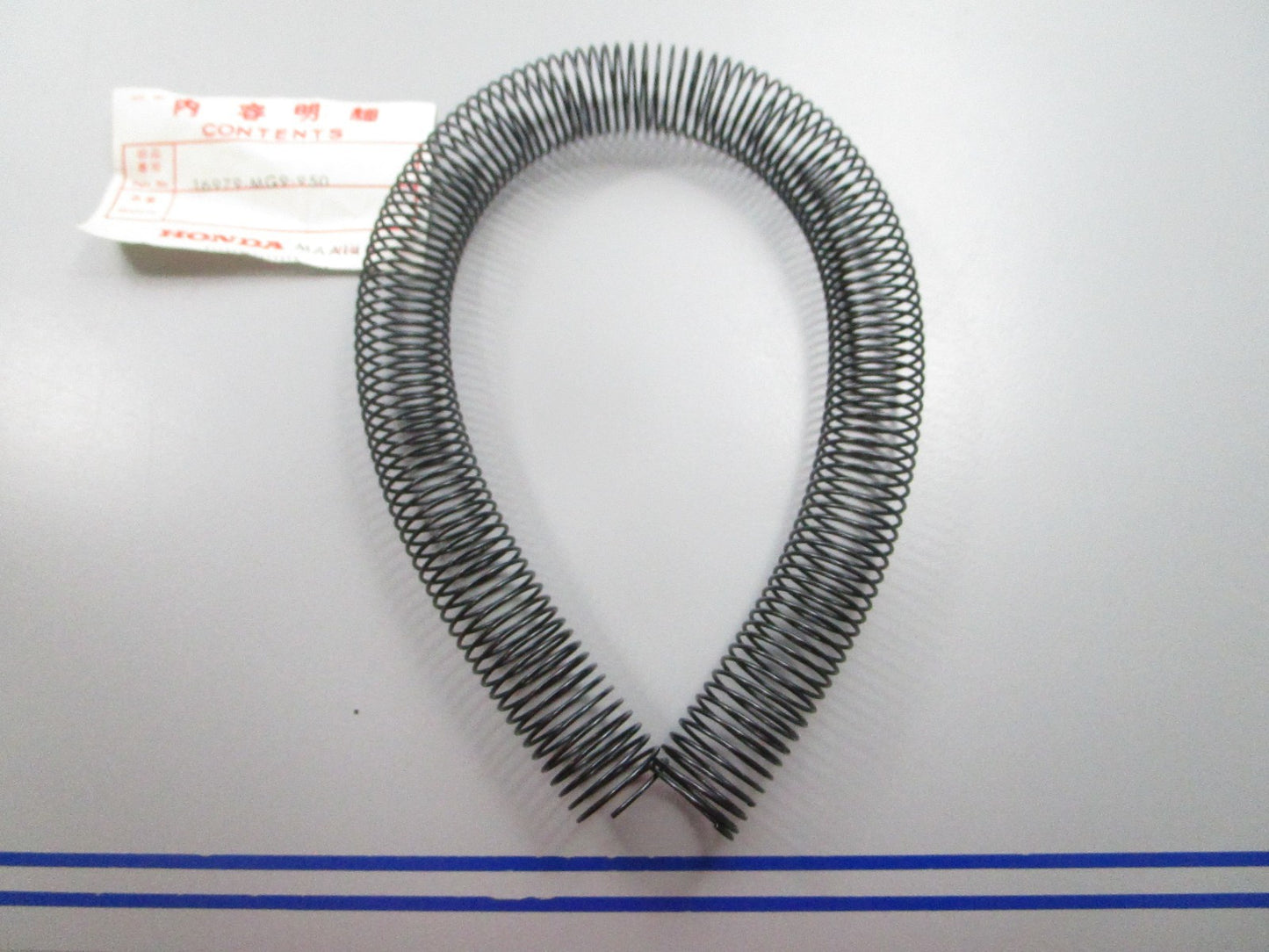 NEW OEM 16979-MG9-950 Honda Water Pipe Spring 0810