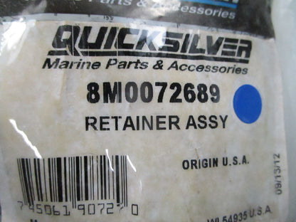 *NEW OEM* 0810 Mercury Quicksilver Retainer Assembly 8M0072689