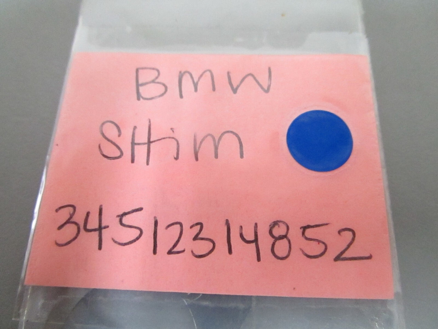 *NEW OEM* (LOT OF 3) 0810 BMW Shim 34512314852