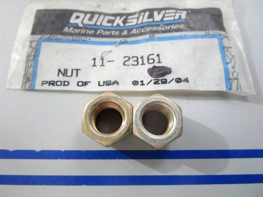 NEW OEM (LOT OF 2) 11-23161 Mercury Quicksilver Nut 0810
