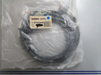 *NEW OEM* 0820 OMC Johnson Evinrude 10' Harness 763348 0763348