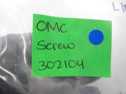 NEW OEM (LOT OF 10) 302104 0302104 OMC Johnson Evinrude Screw 0810