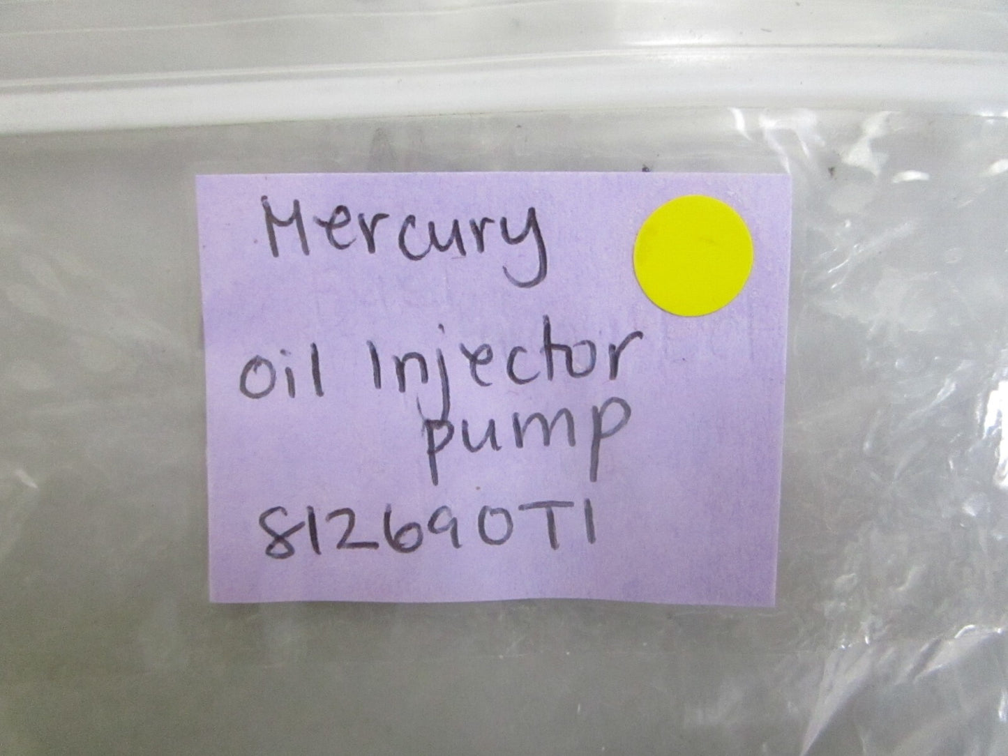 *NEW OEM* 0820 Mercury Quicksilver Oil Injector Pump 812690T1