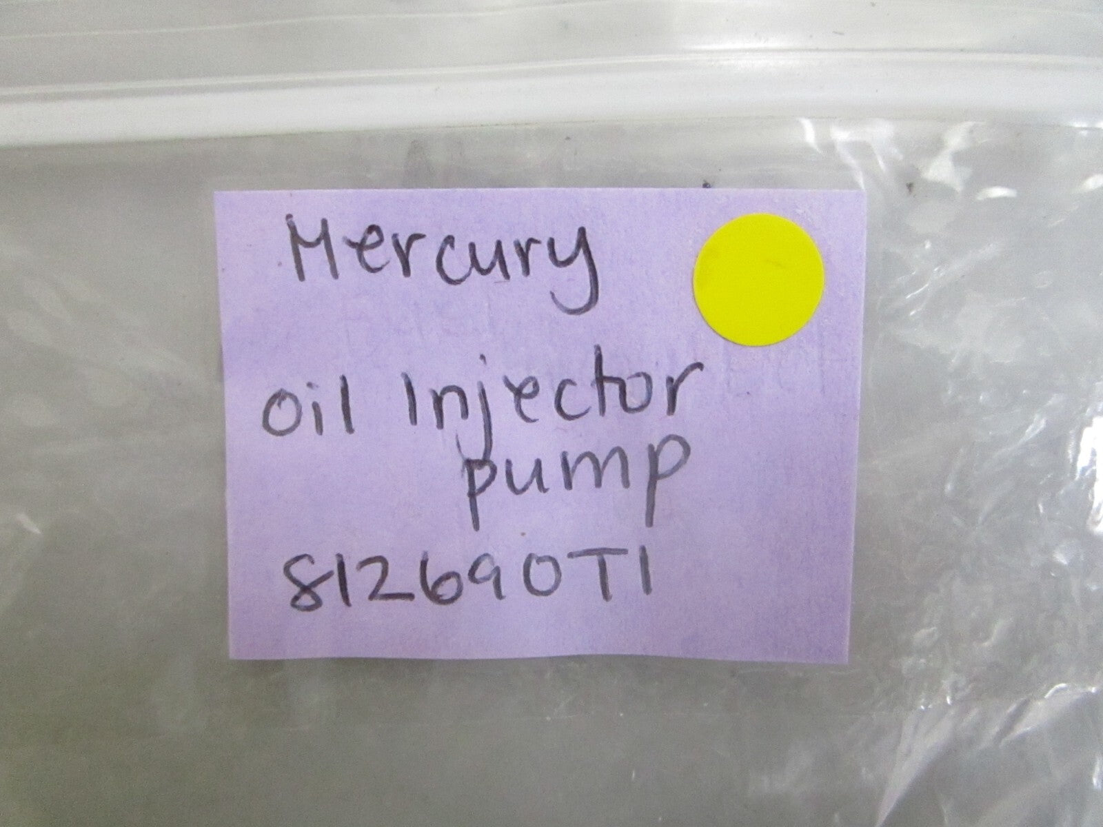 *NEW OEM* 0820 Mercury Quicksilver Oil Injector Pump 812690T1