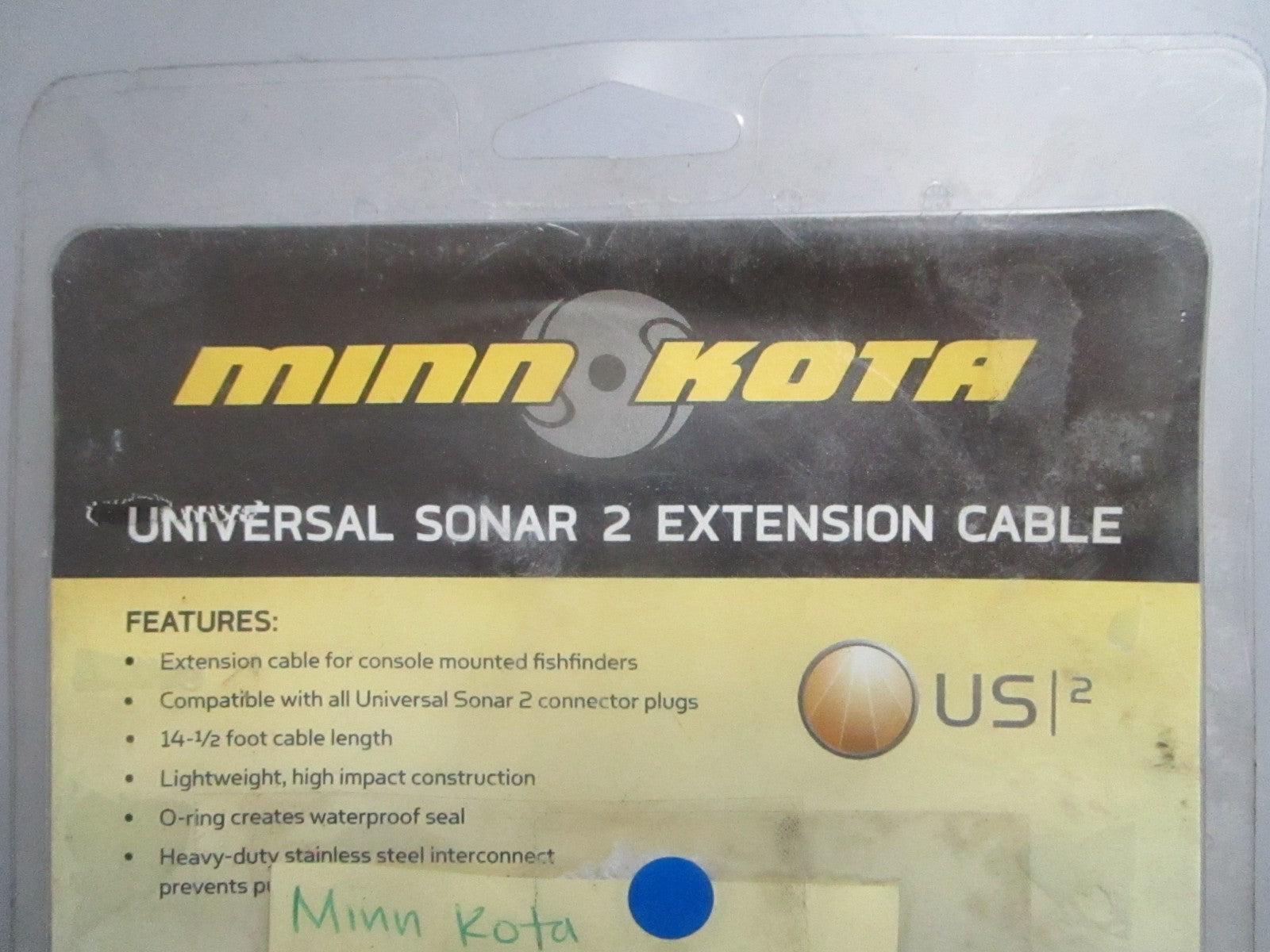 *NEW* 0820 Minn Kota Universal Sonar 2-Extension Cable MKR-US2-11