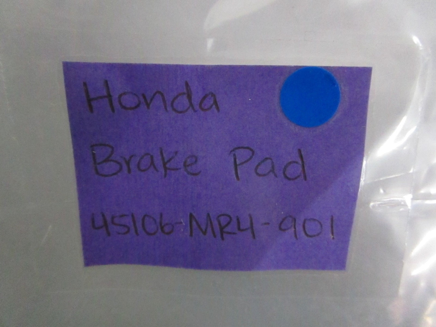 NEW OEM 45106-MR4-901 Honda Brake Pad 0820