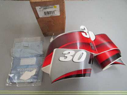 *NEW OEM* 0820 Mercury Quicksilver Decal Set 37-808682A03