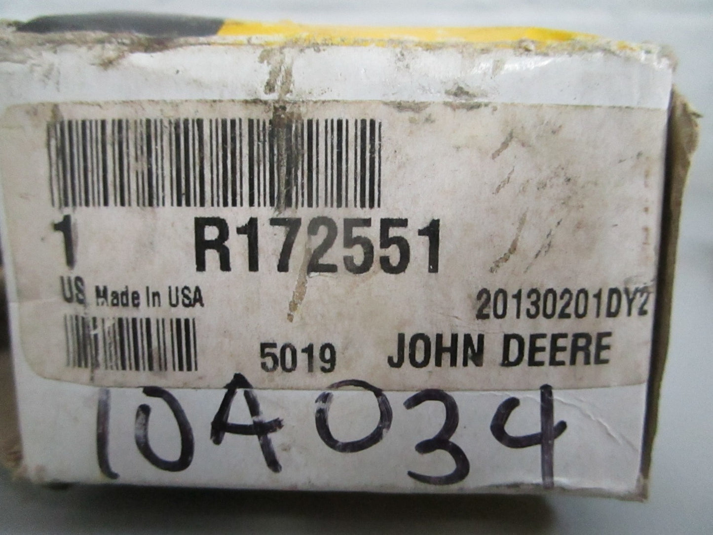 NEW OEM R172551 John Deere Bushing 0820