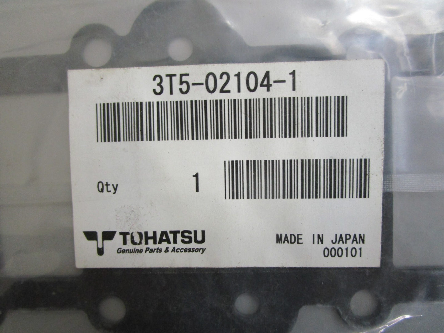 *NEW OEM* 0810 Tohatsu Reed Valve Gasket 3T5-02104-1