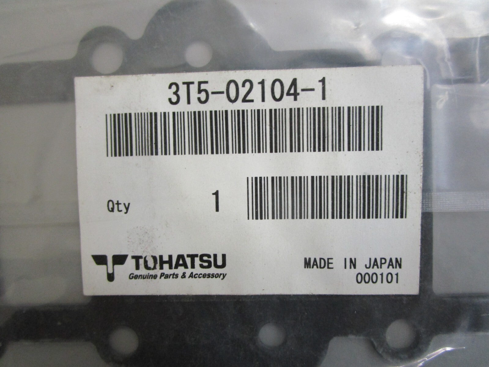 *NEW OEM* 0810 Tohatsu Reed Valve Gasket 3T5-02104-1